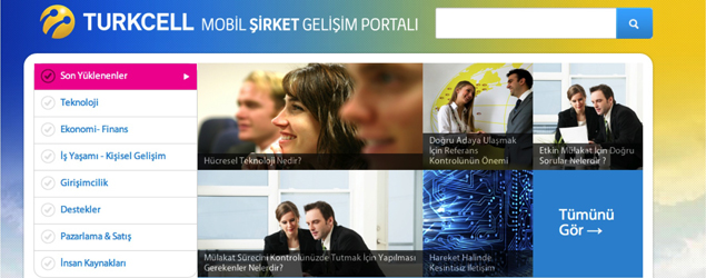 Turkcell’den Mobil Şirket Gelişim Portalı geldi