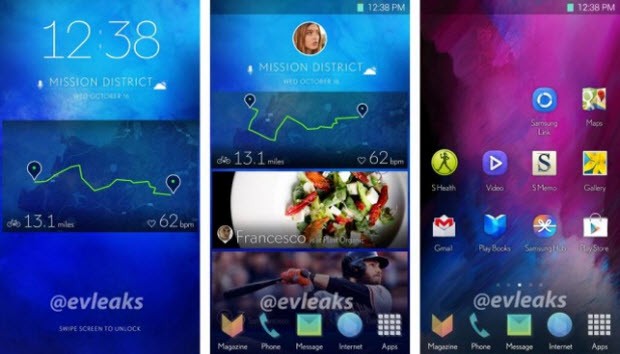Samsung Galaxy S5 Yeni Full Arayüzü 2014